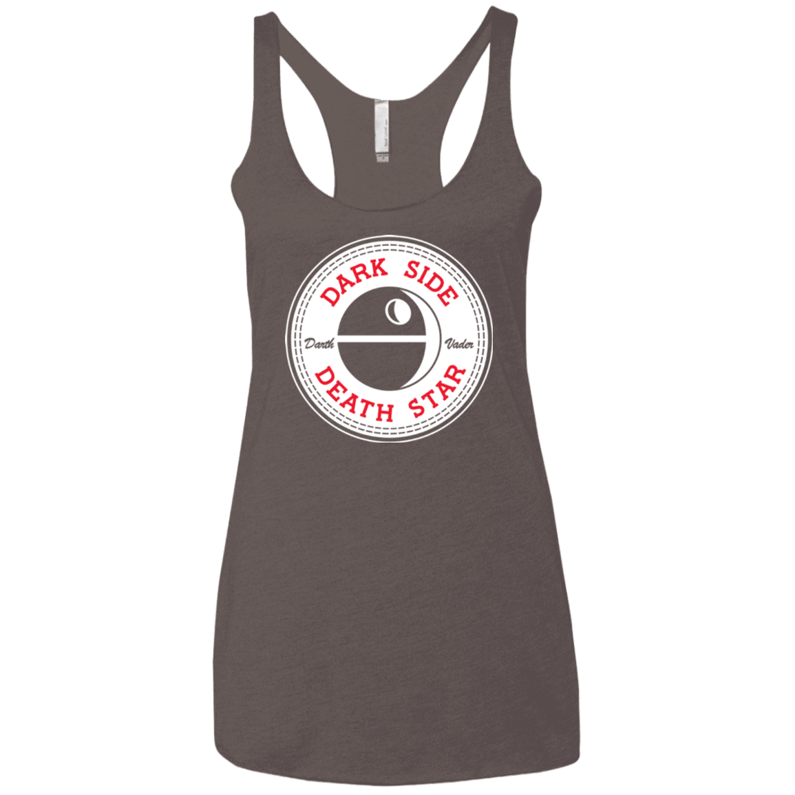 T-Shirts Macchiato / X-Small Death Star Women's Triblend Racerback Tank