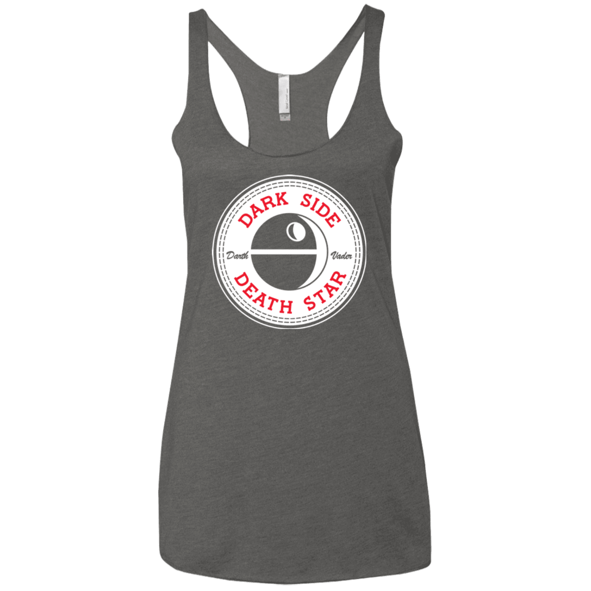 T-Shirts Premium Heather / X-Small Death Star Women's Triblend Racerback Tank