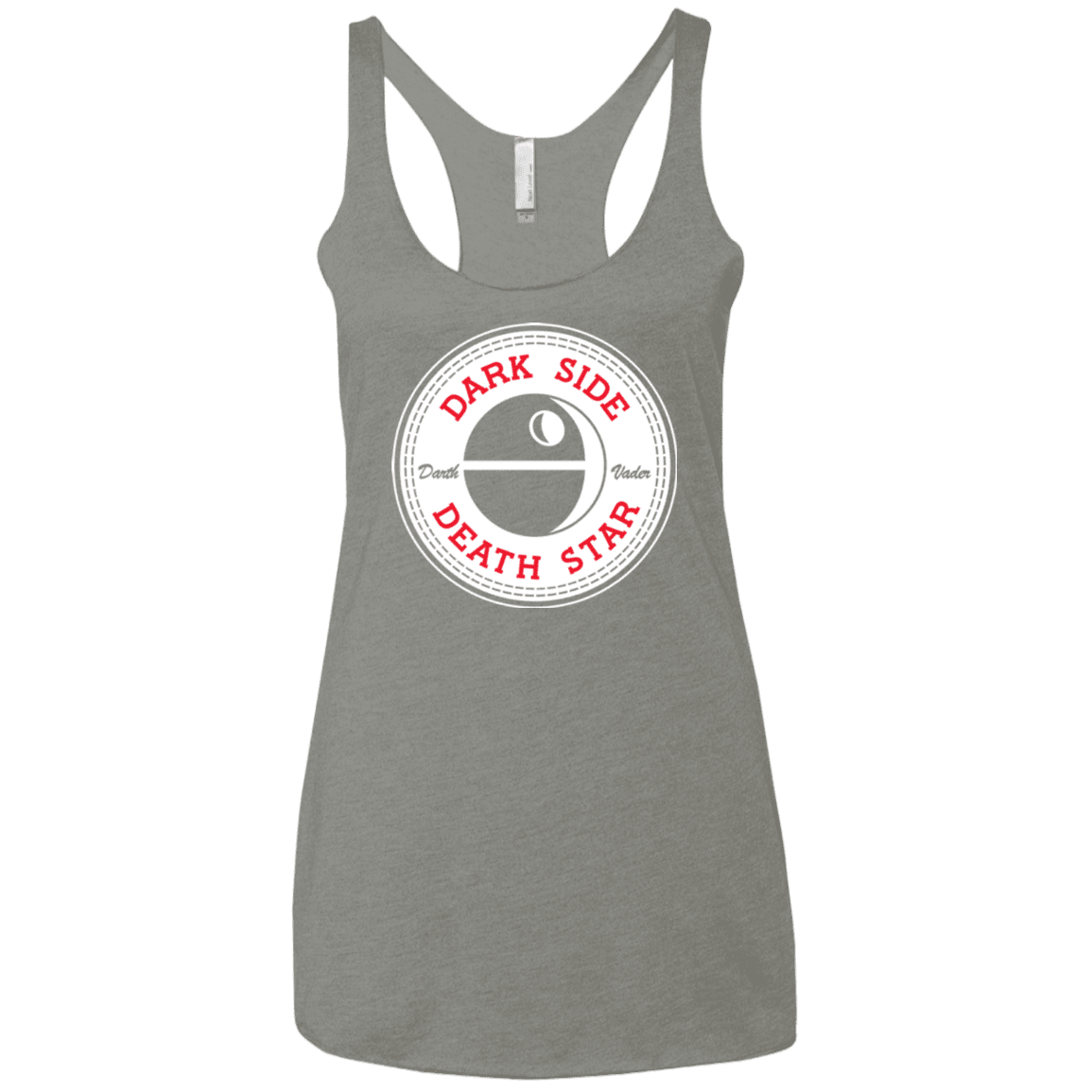T-Shirts Venetian Grey / X-Small Death Star Women's Triblend Racerback Tank