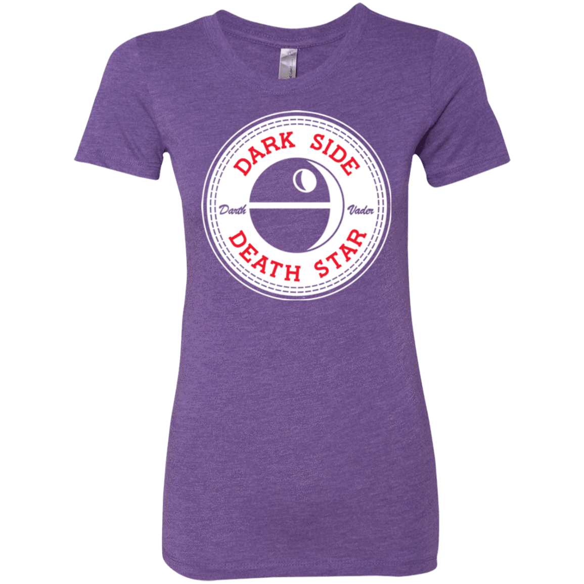 T-Shirts Purple Rush / Small Death Star Women's Triblend T-Shirt