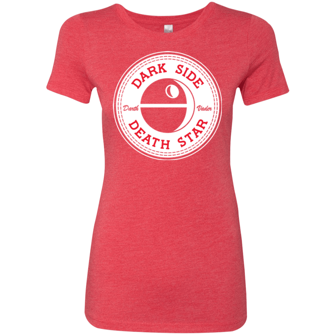 T-Shirts Vintage Red / Small Death Star Women's Triblend T-Shirt
