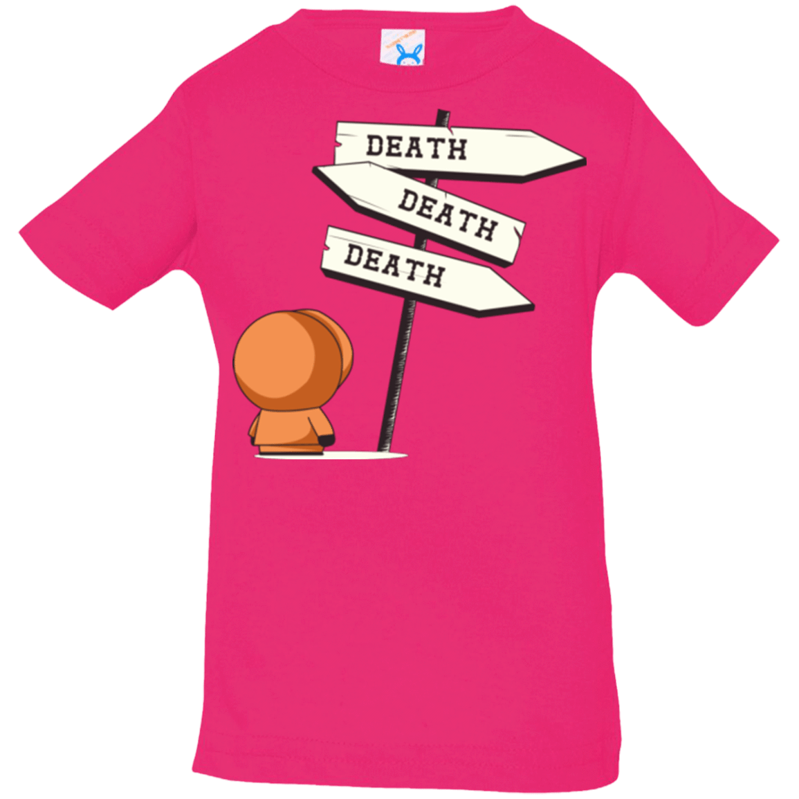 T-Shirts Hot Pink / 6 Months DEATH TINY Infant Premium T-Shirt