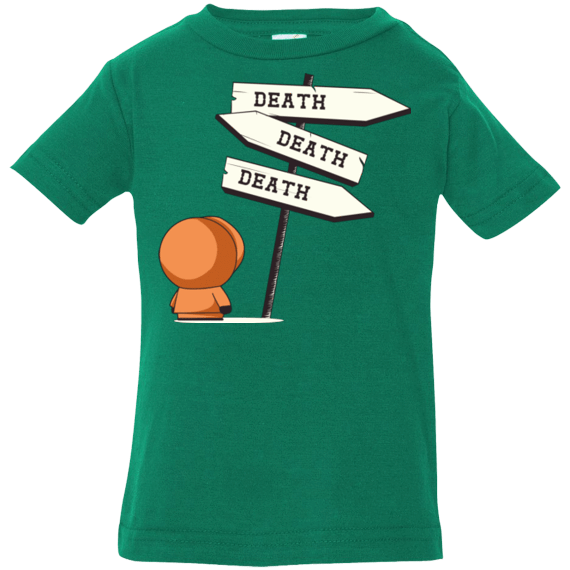 T-Shirts Kelly / 6 Months DEATH TINY Infant Premium T-Shirt