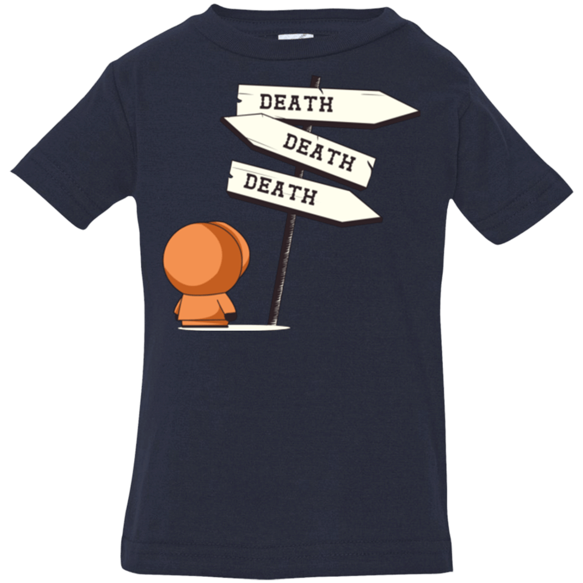T-Shirts Navy / 6 Months DEATH TINY Infant Premium T-Shirt