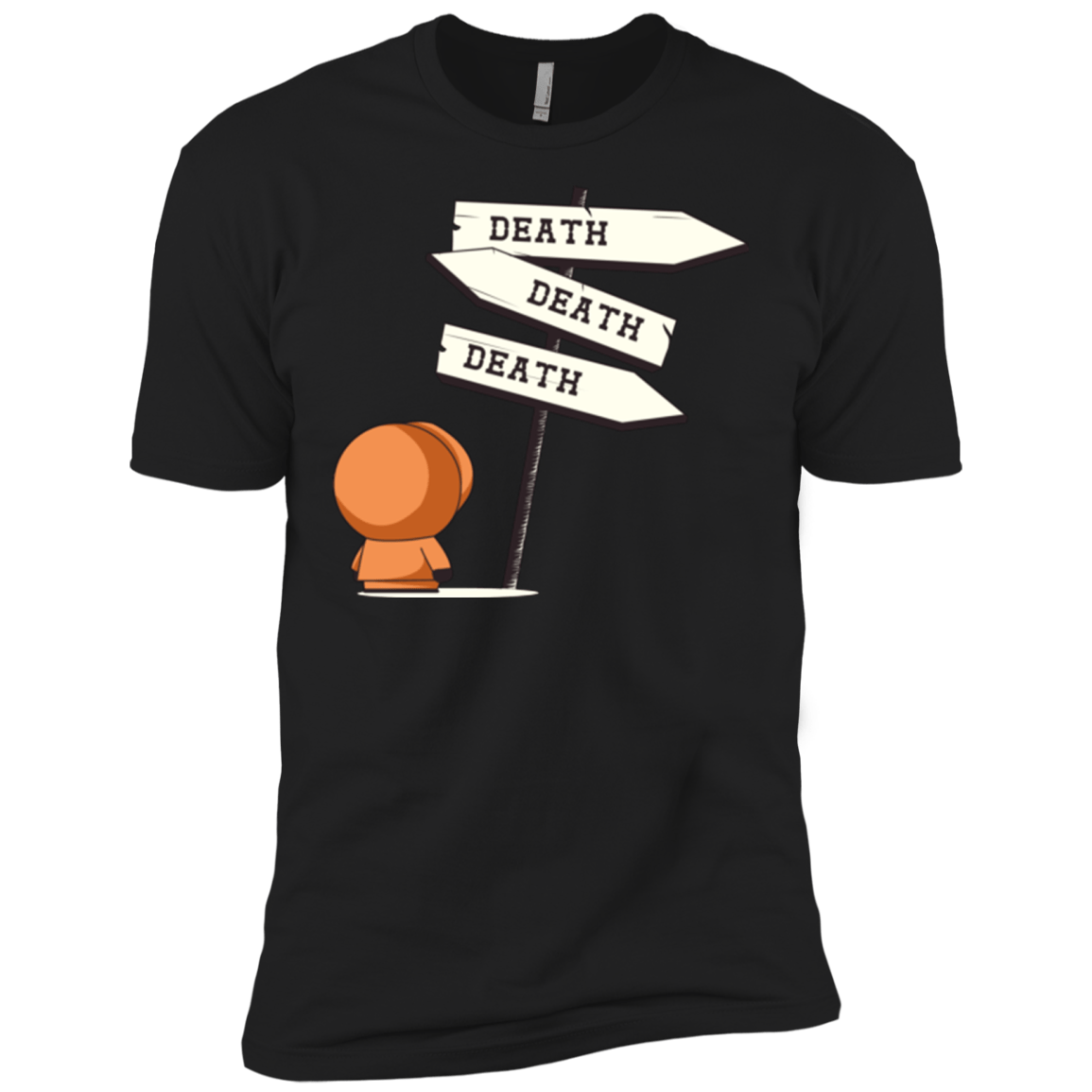 T-Shirts Black / X-Small DEATH TINY Men's Premium T-Shirt