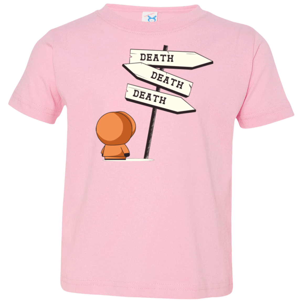T-Shirts Pink / 2T DEATH TINY Toddler Premium T-Shirt
