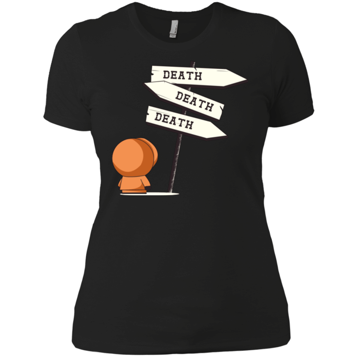 T-Shirts Black / X-Small DEATH TINY Women's Premium T-Shirt