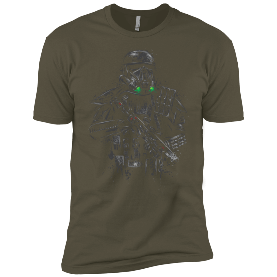 T-Shirts Military Green / X-Small Death Trooper Men's Premium T-Shirt
