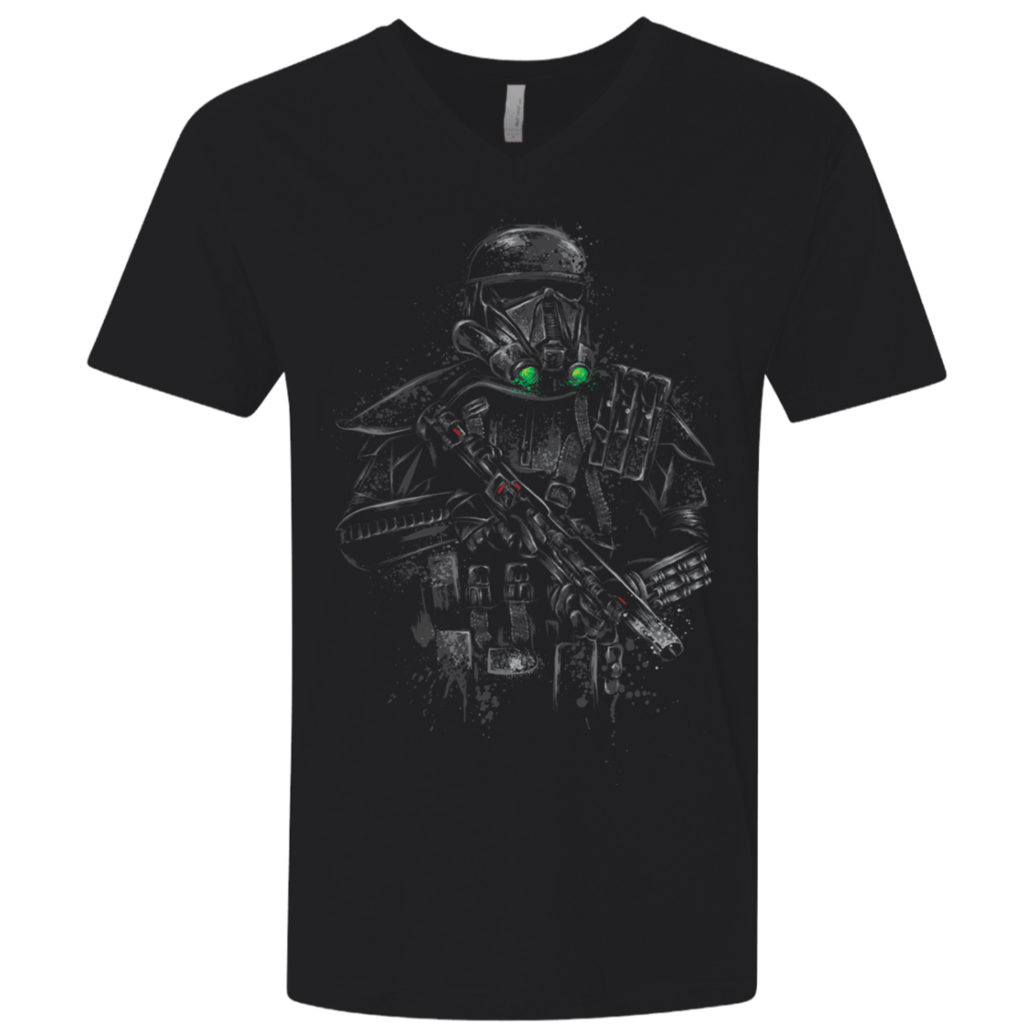 T-Shirts Black / X-Small Death trooper Men's Premium V-Neck