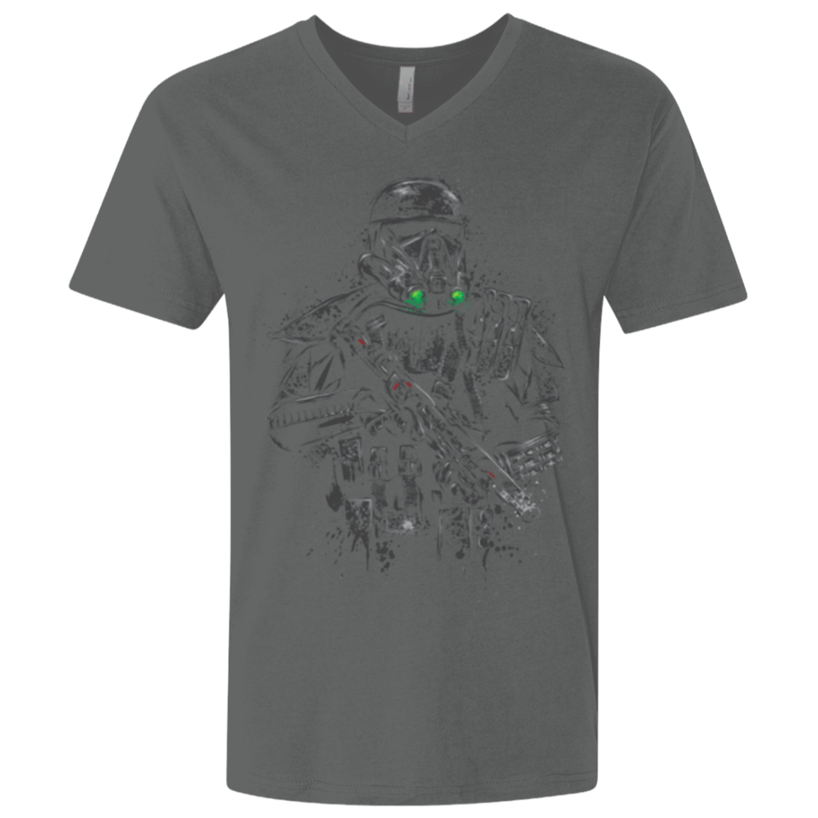 T-Shirts Heavy Metal / X-Small Death Trooper Men's Premium V-Neck