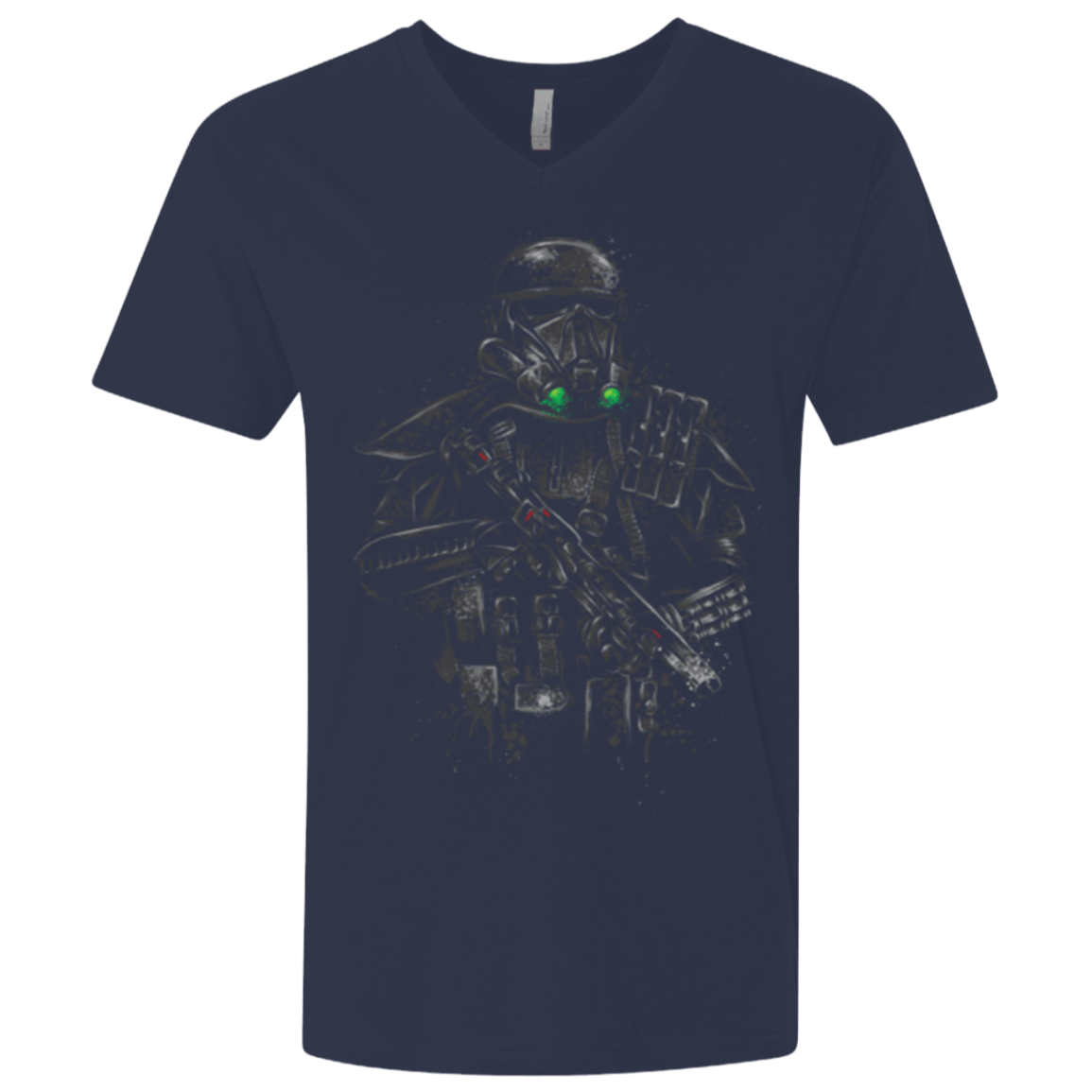 T-Shirts Midnight Navy / X-Small Death Trooper Men's Premium V-Neck