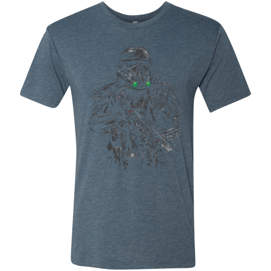 T-Shirts Indigo / Small Death Trooper Men's Triblend T-Shirt