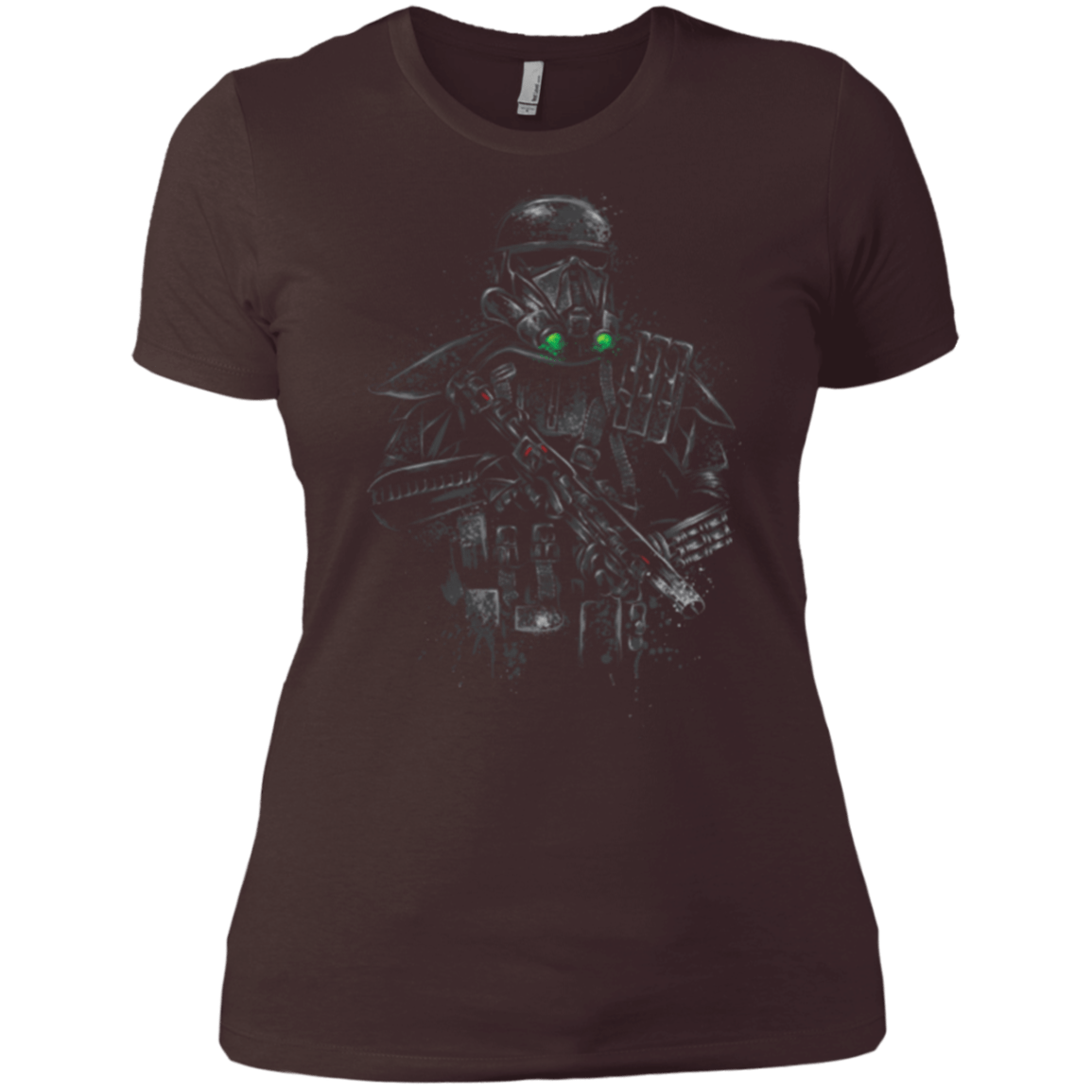 T-Shirts Dark Chocolate / X-Small Death Trooper Women's Premium T-Shirt