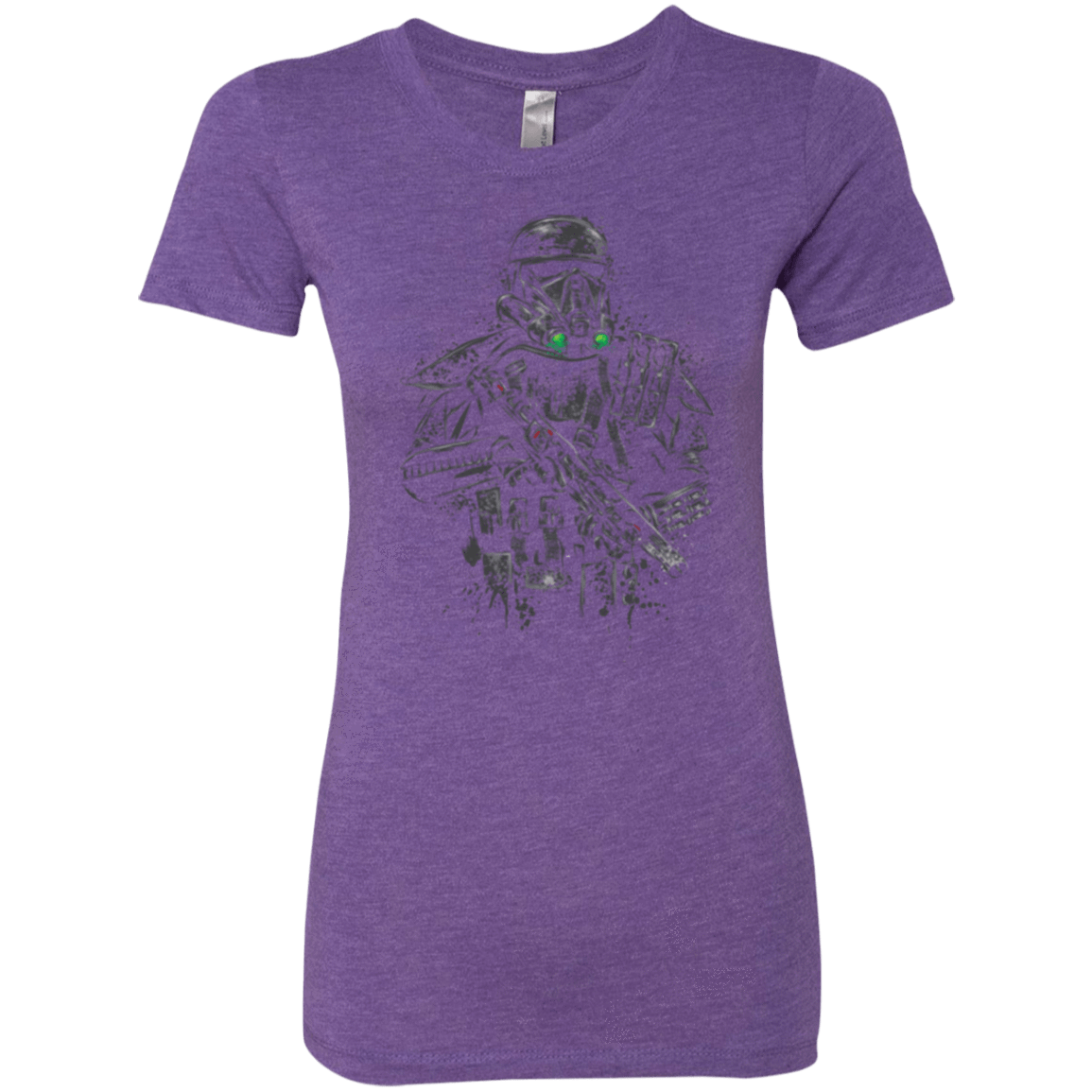 T-Shirts Purple Rush / Small Death Trooper Women's Triblend T-Shirt
