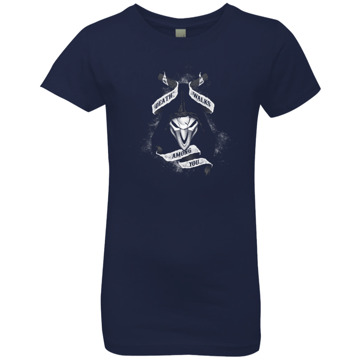 T-Shirts Midnight Navy / YXS Death Walks Among You Girls Premium T-Shirt