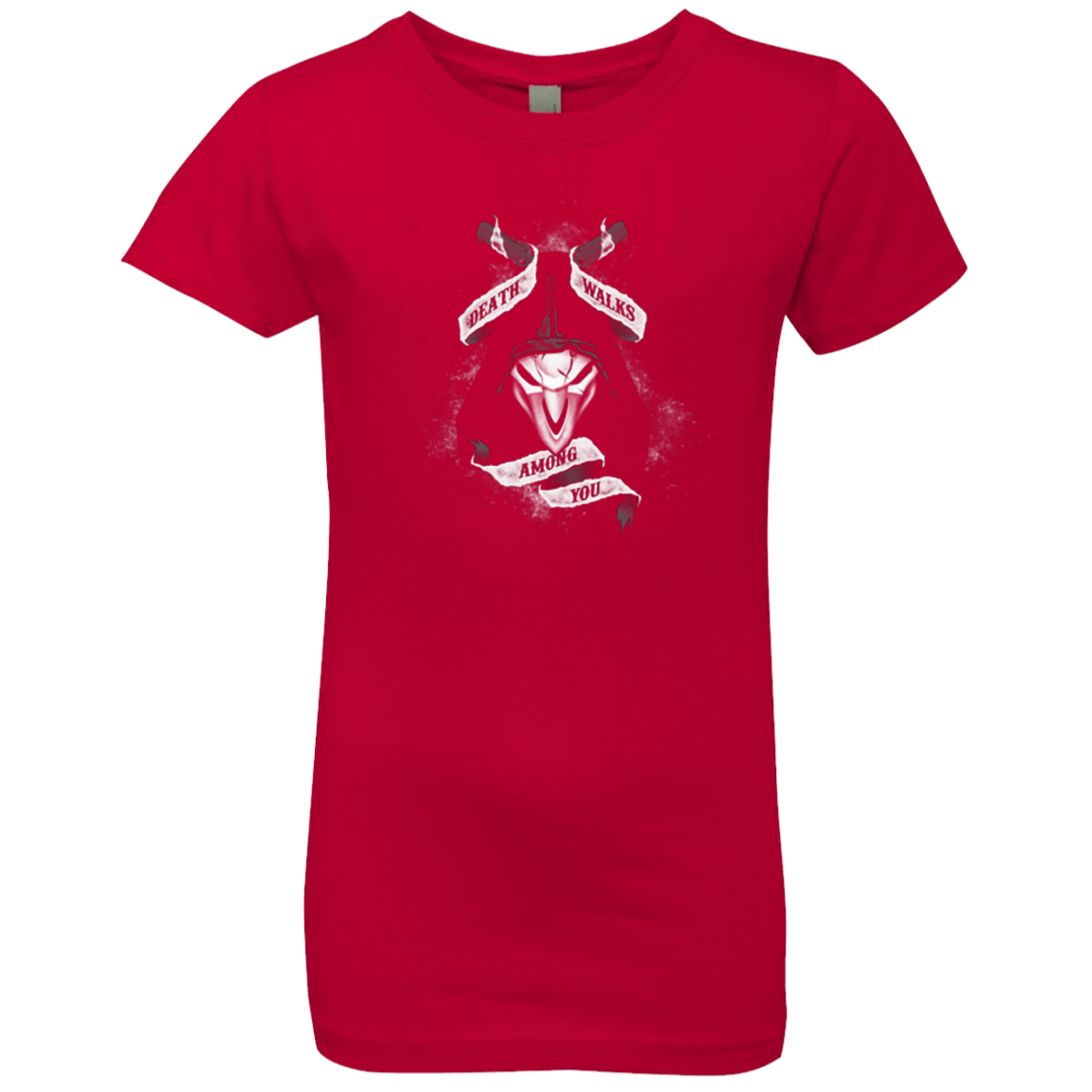 T-Shirts Red / YXS Death Walks Among You Girls Premium T-Shirt