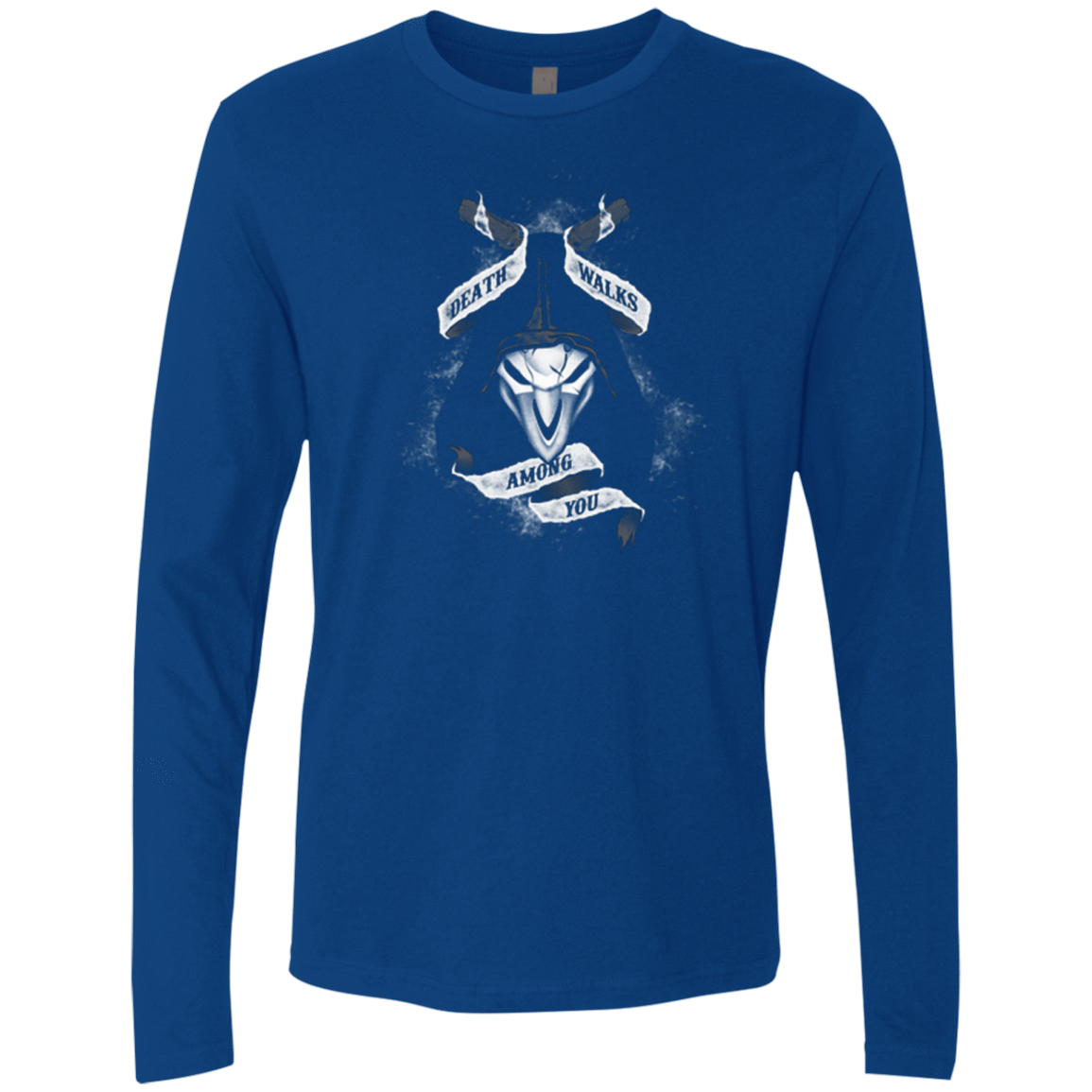 T-Shirts Royal / Small Death Walks Among You Men's Premium Long Sleeve