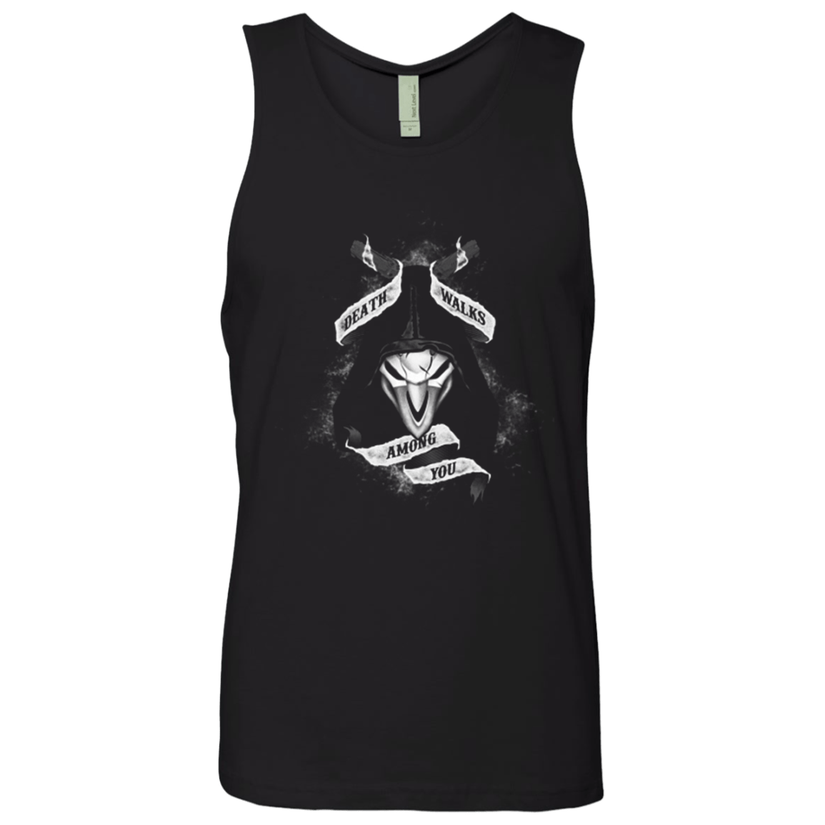 T-Shirts Black / Small Death Walks Among You Men's Premium Tank Top