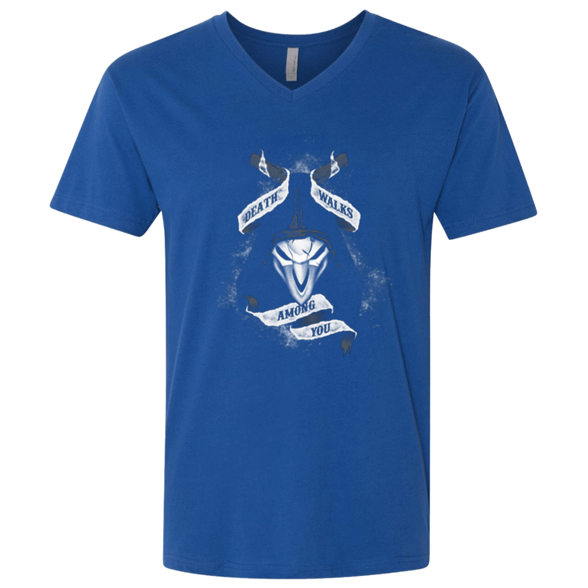 T-Shirts Royal / X-Small Death Walks Among You Men's Premium V-Neck