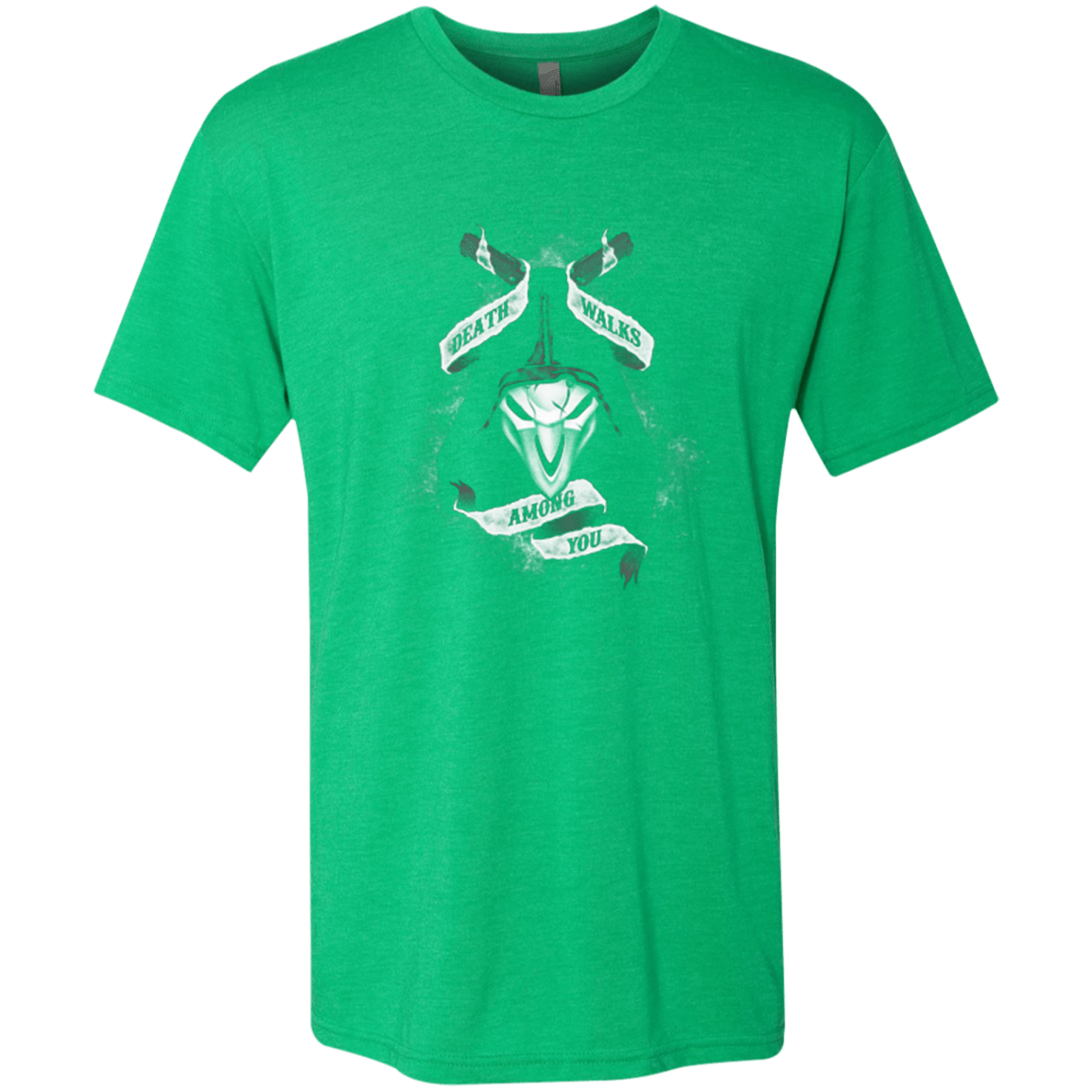 T-Shirts Envy / Small Death Walks Among You Men's Triblend T-Shirt