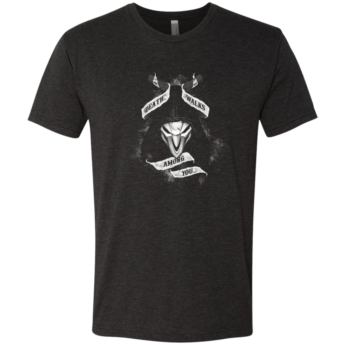 T-Shirts Vintage Black / Small Death Walks Among You Men's Triblend T-Shirt