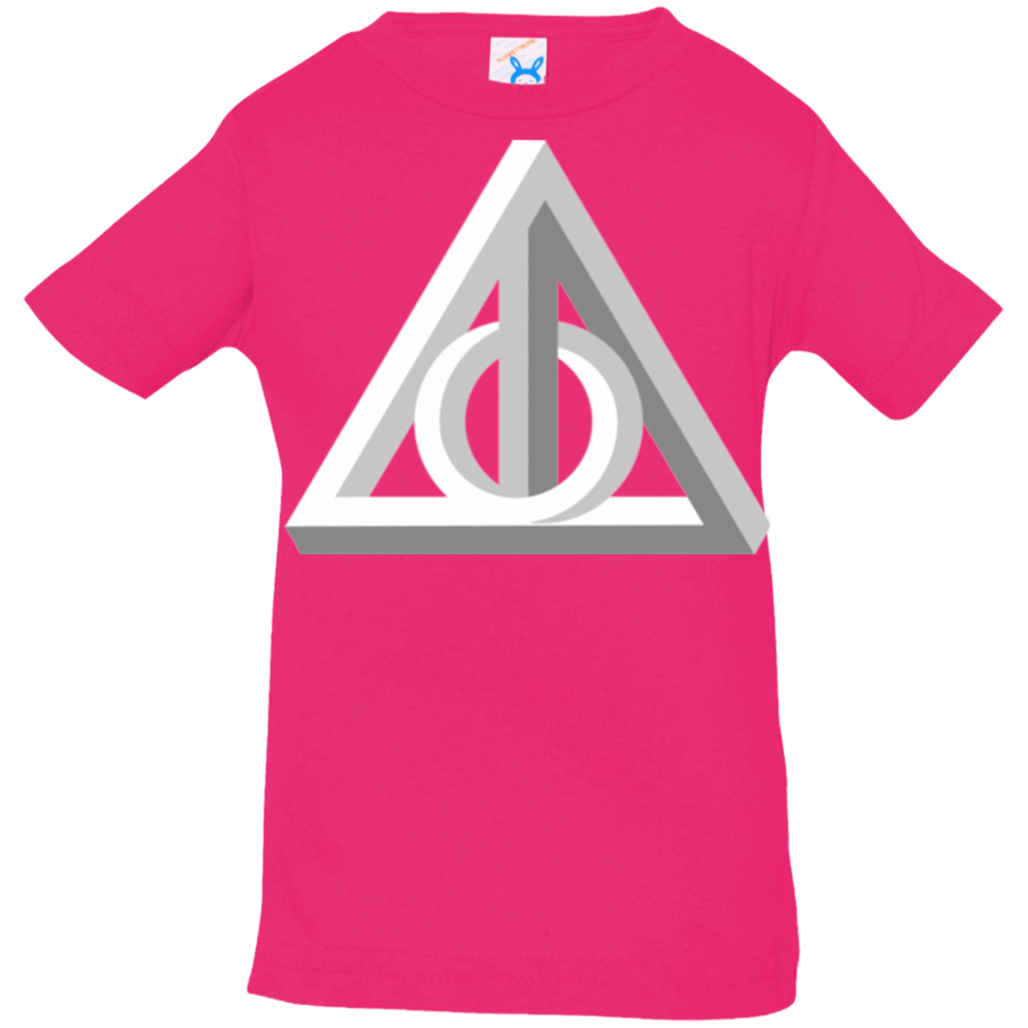 T-Shirts Hot Pink / 6 Months Deathly Impossible Hallows Infant Premium T-Shirt