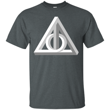 T-Shirts Dark Heather / Small Deathly Impossible Hallows T-Shirt