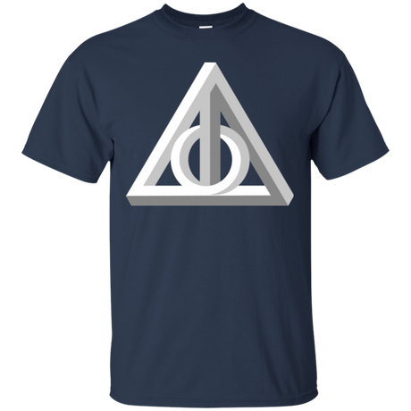 T-Shirts Navy / Small Deathly Impossible Hallows T-Shirt