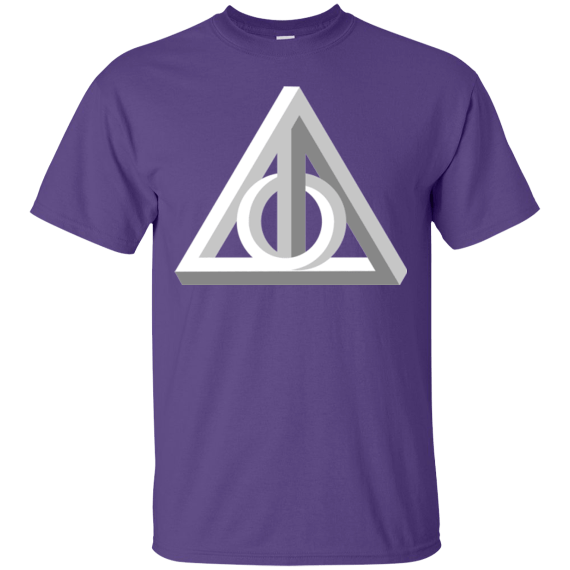 T-Shirts Purple / Small Deathly Impossible Hallows T-Shirt