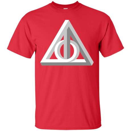 T-Shirts Red / Small Deathly Impossible Hallows T-Shirt