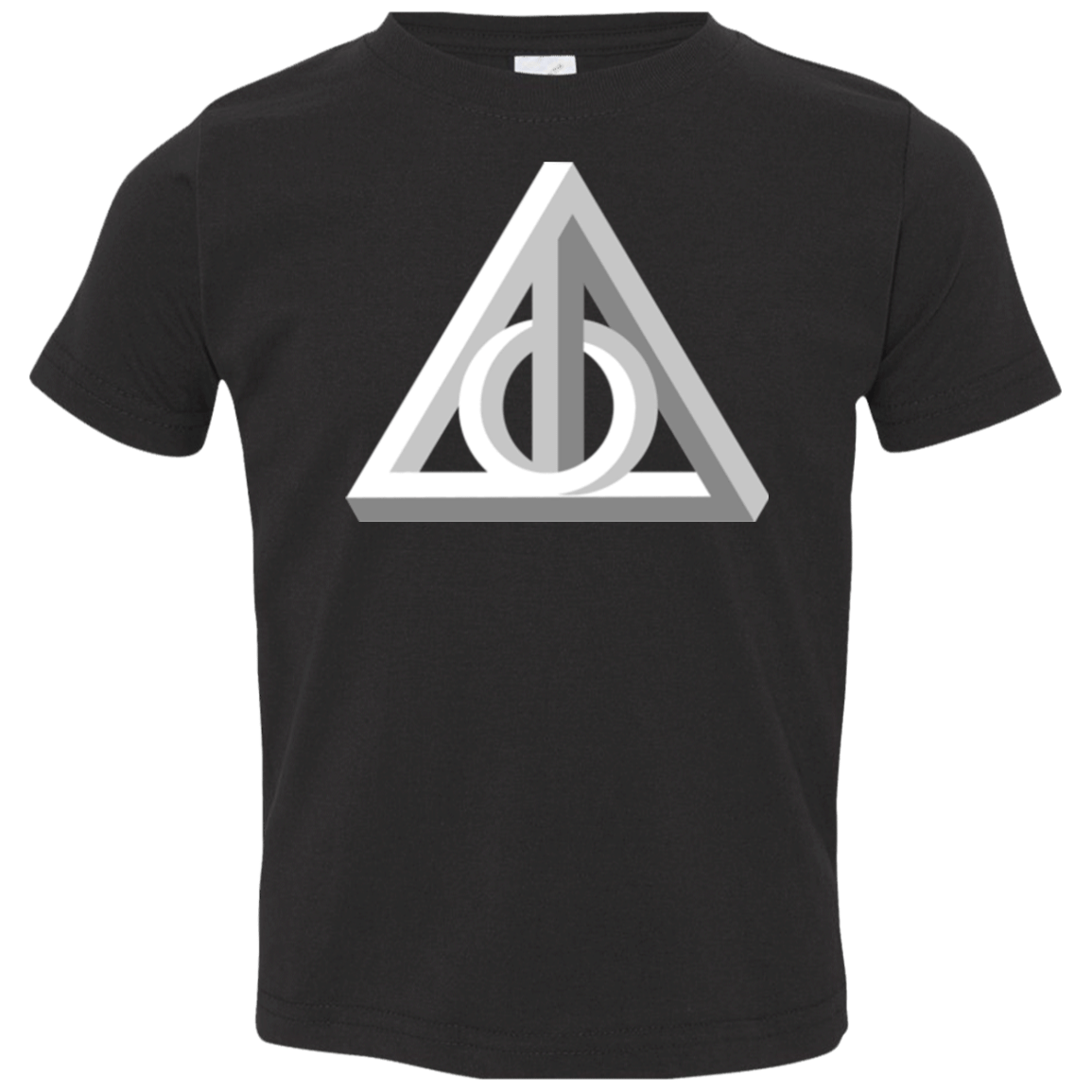 T-Shirts Black / 2T Deathly Impossible Hallows Toddler Premium T-Shirt
