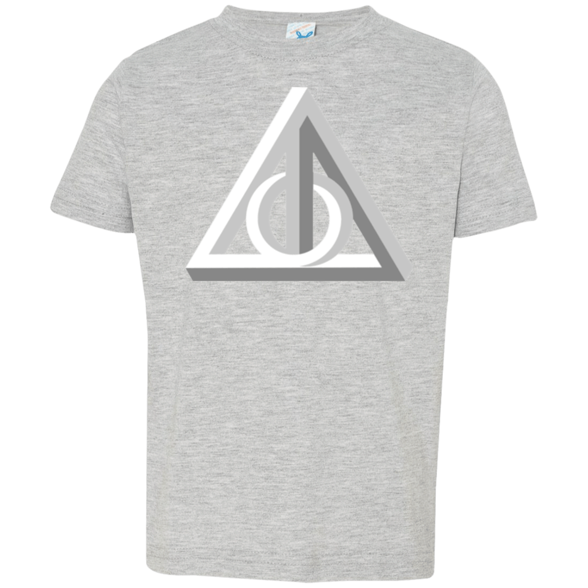 T-Shirts Heather / 2T Deathly Impossible Hallows Toddler Premium T-Shirt