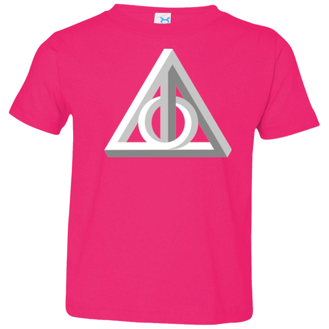 T-Shirts Hot Pink / 2T Deathly Impossible Hallows Toddler Premium T-Shirt