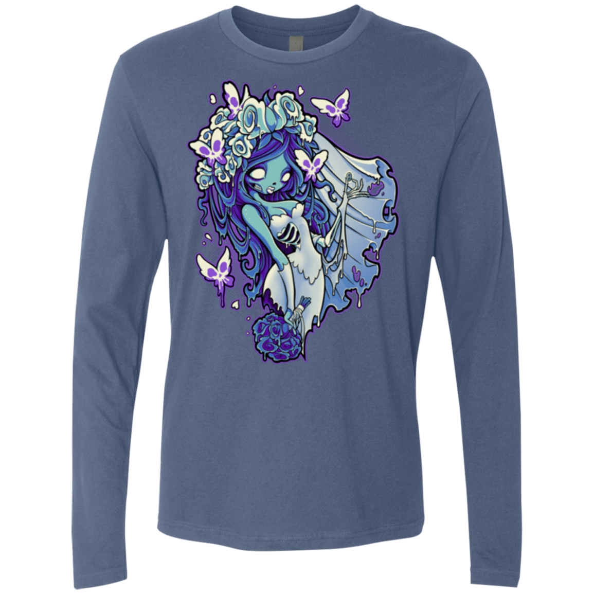 T-Shirts Indigo / Small Decaying Dreams Men's Premium Long Sleeve