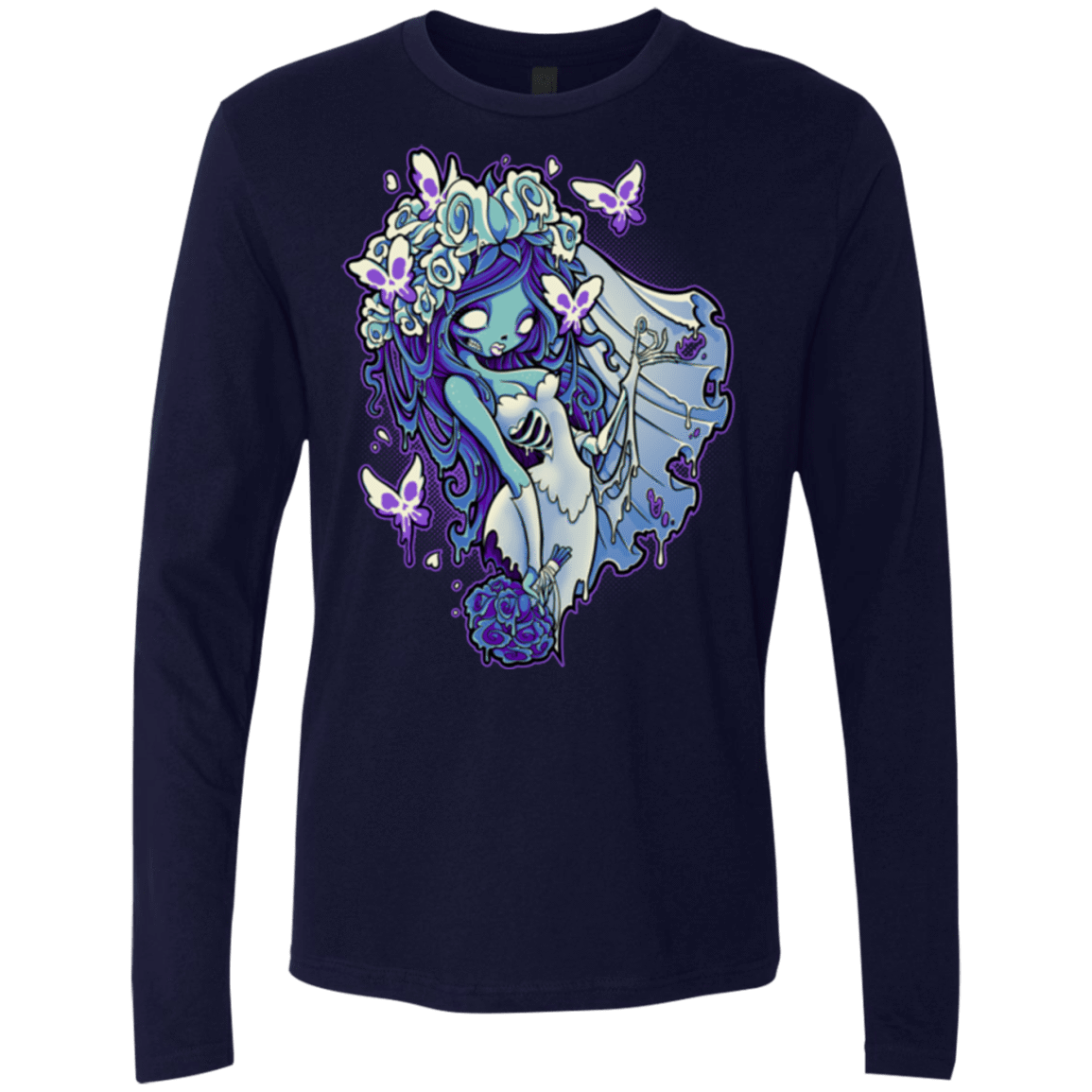 T-Shirts Midnight Navy / Small Decaying Dreams Men's Premium Long Sleeve