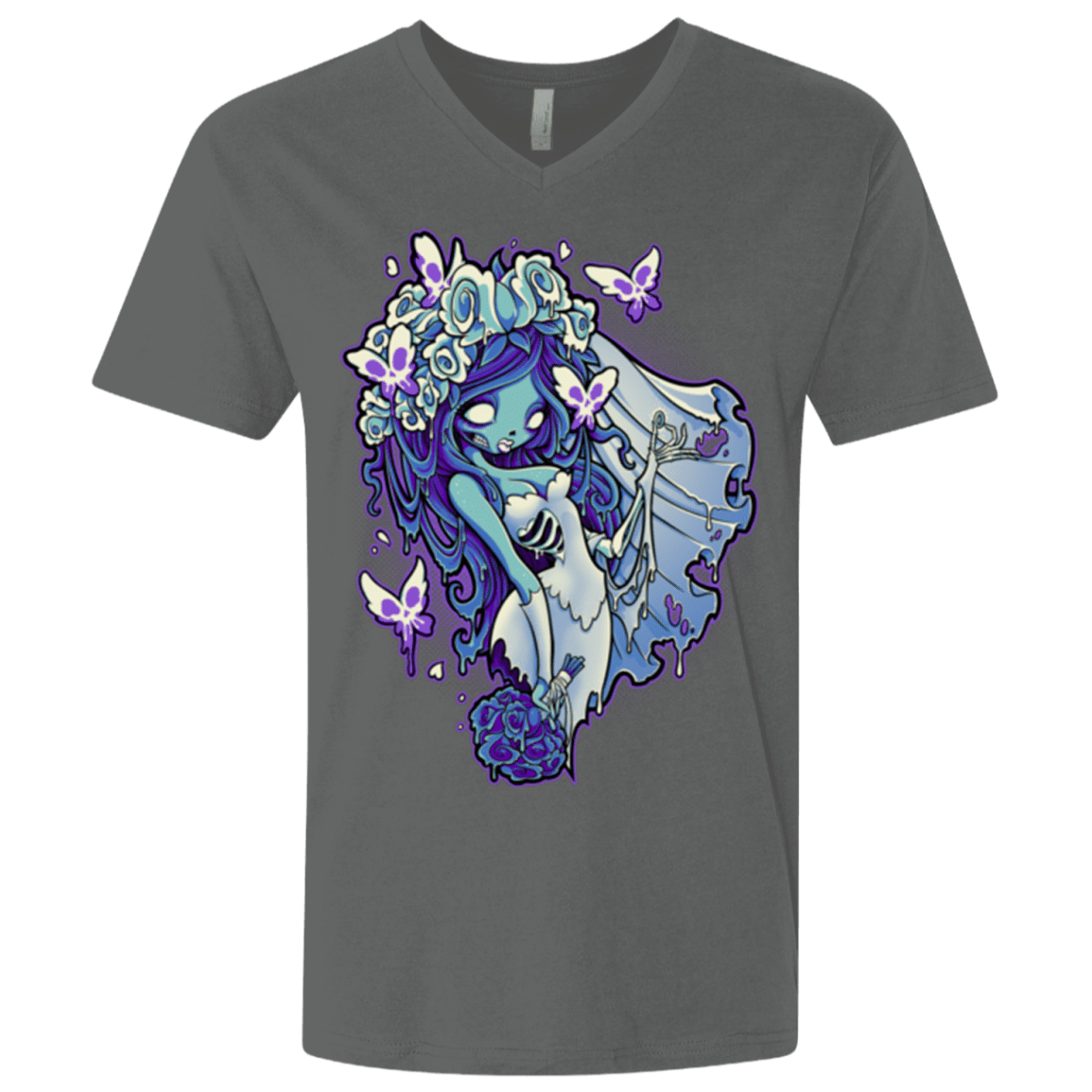 T-Shirts Heavy Metal / X-Small Decaying Dreams Men's Premium V-Neck