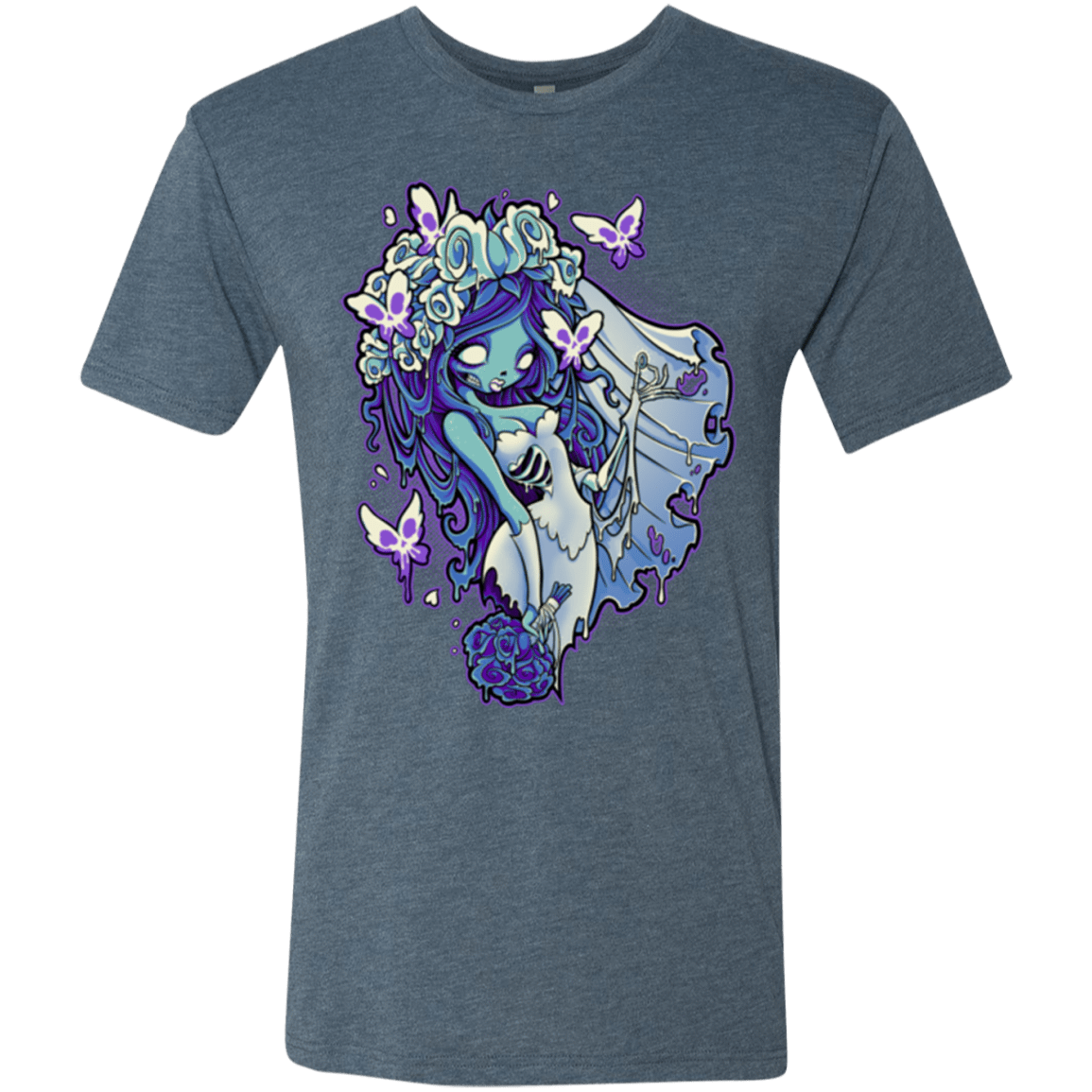 T-Shirts Indigo / Small Decaying Dreams Men's Triblend T-Shirt