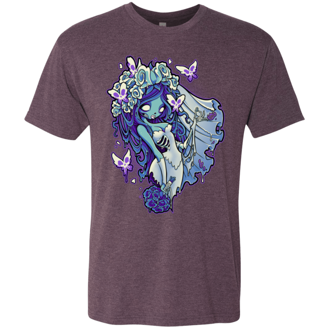 T-Shirts Vintage Purple / Small Decaying Dreams Men's Triblend T-Shirt