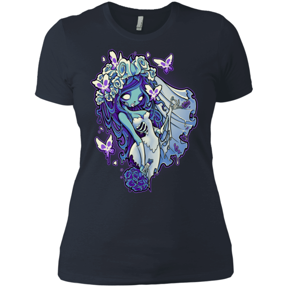 T-Shirts Indigo / X-Small Decaying Dreams Women's Premium T-Shirt