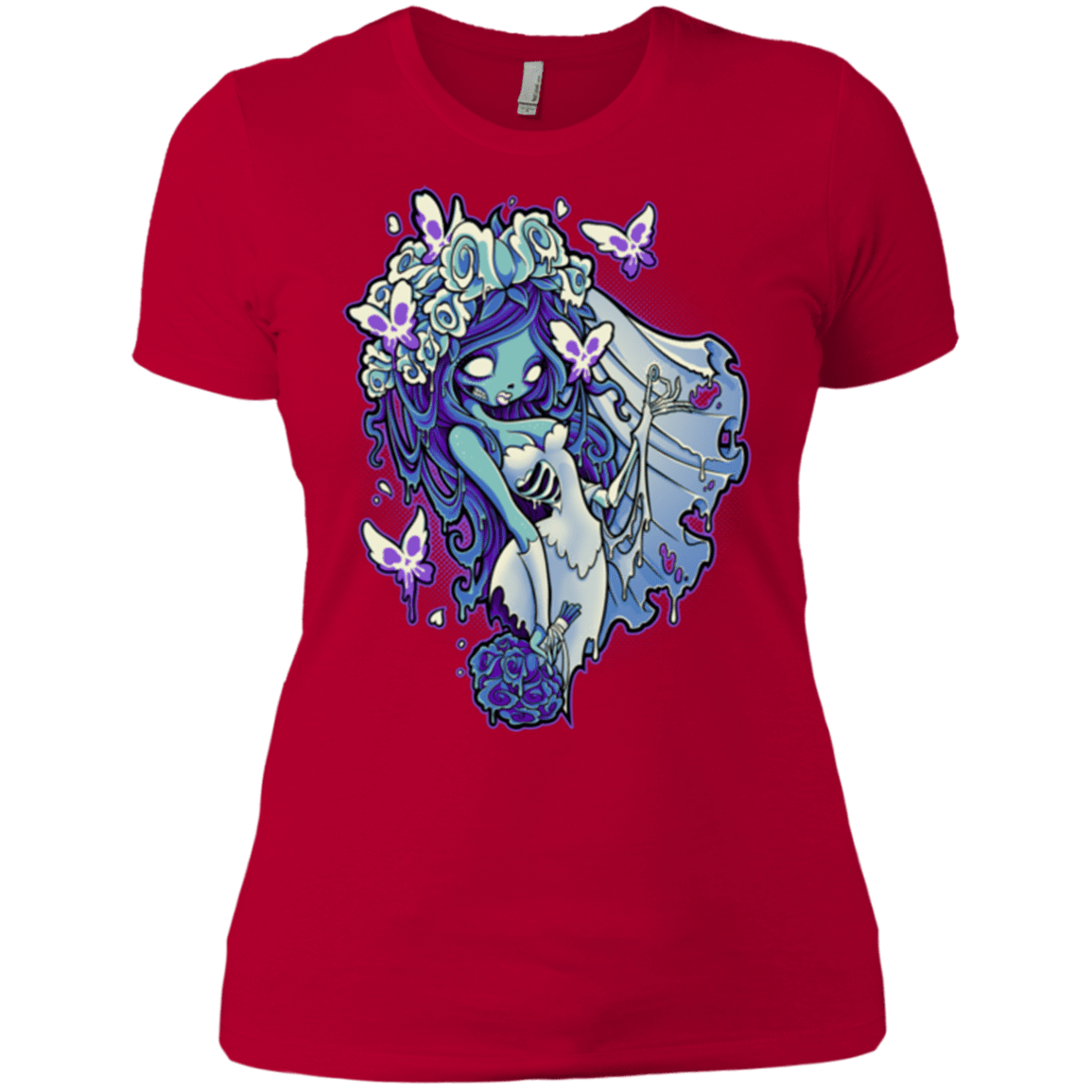 T-Shirts Red / X-Small Decaying Dreams Women's Premium T-Shirt