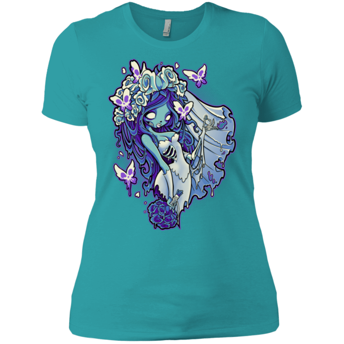 T-Shirts Tahiti Blue / X-Small Decaying Dreams Women's Premium T-Shirt
