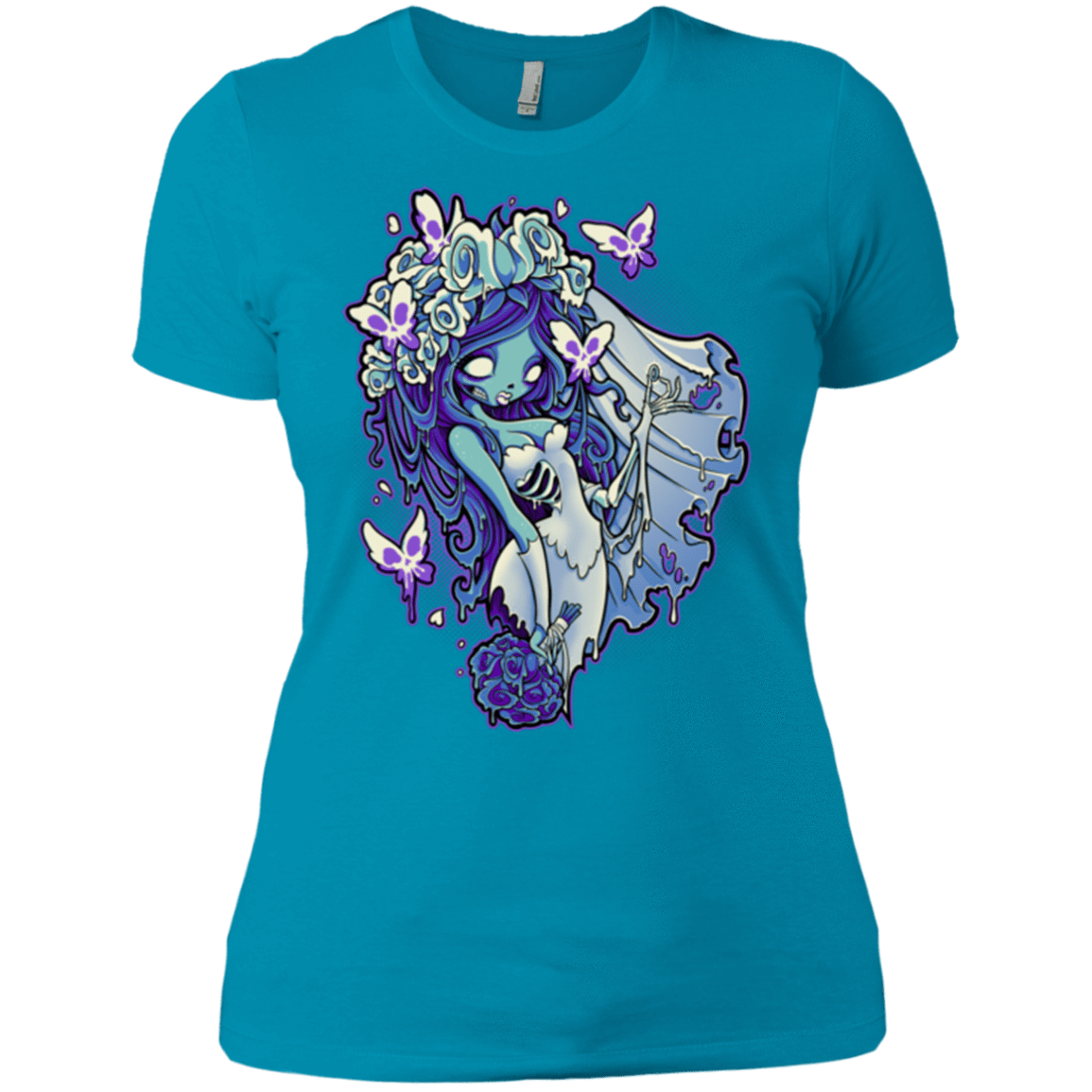 T-Shirts Turquoise / X-Small Decaying Dreams Women's Premium T-Shirt