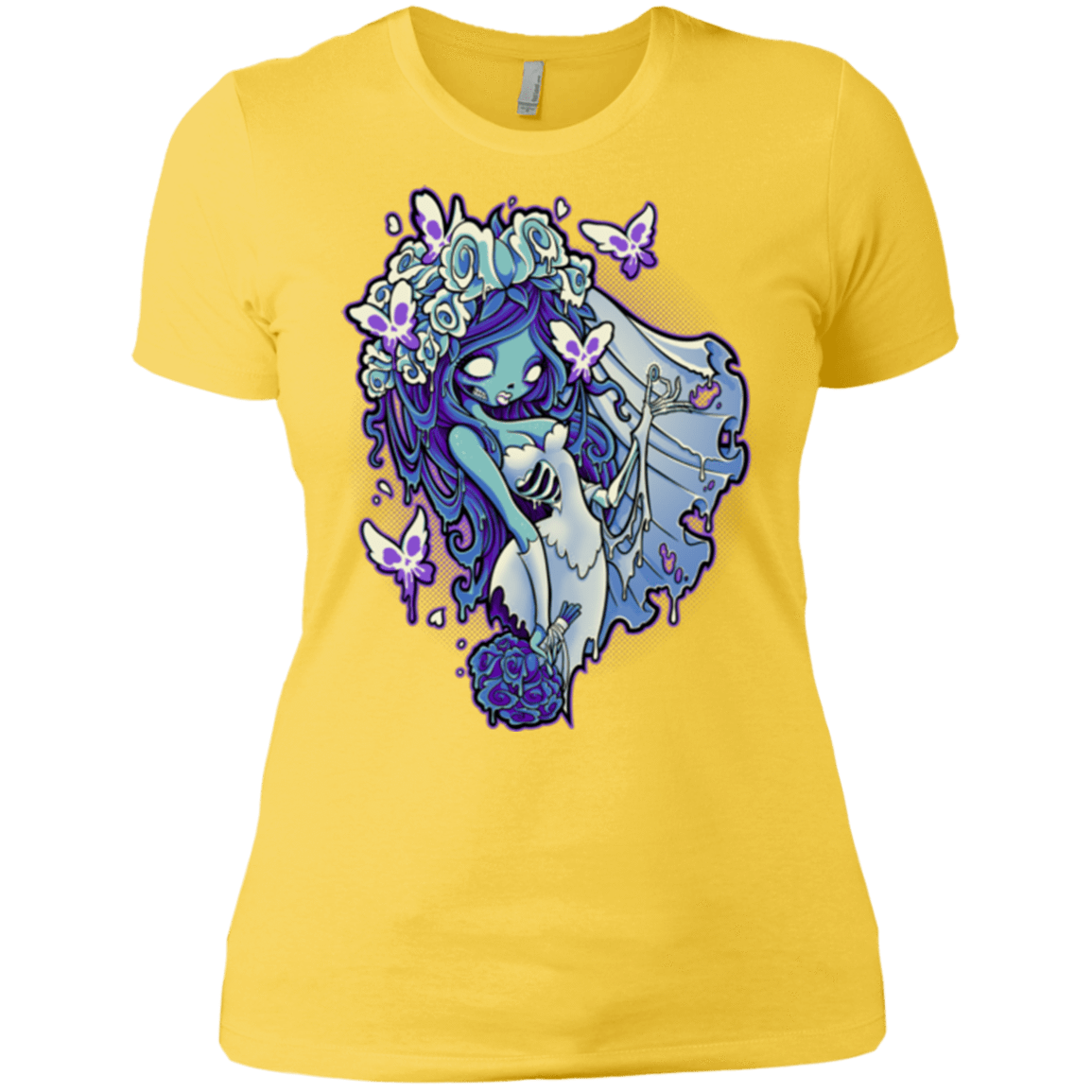 T-Shirts Vibrant Yellow / X-Small Decaying Dreams Women's Premium T-Shirt