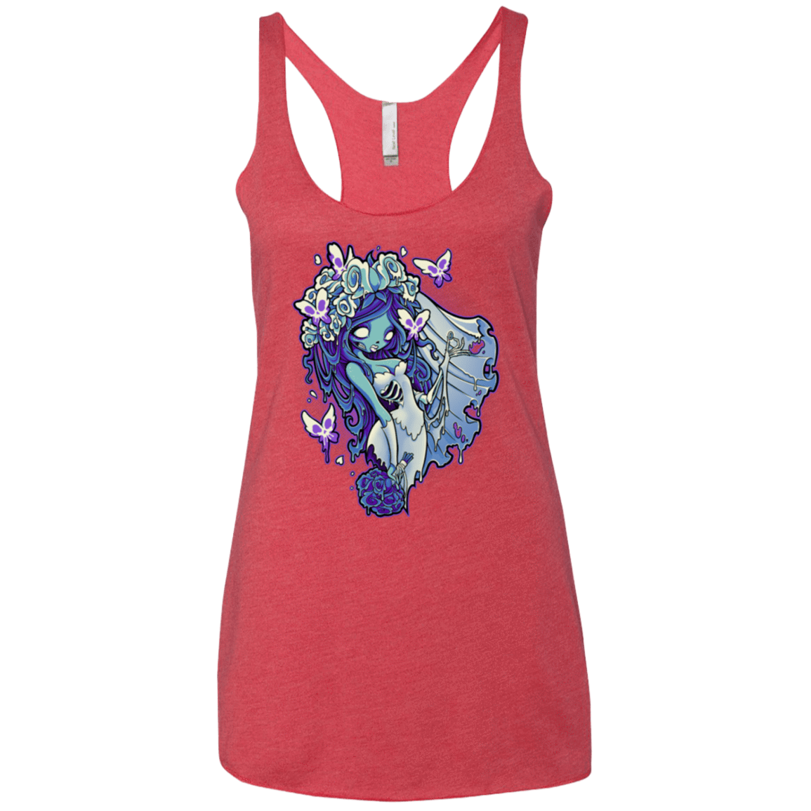 T-Shirts Vintage Red / X-Small Decaying Dreams Women's Triblend Racerback Tank