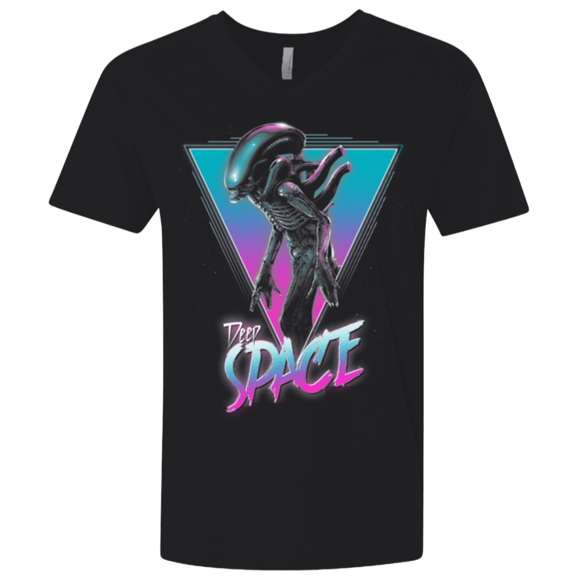 T-Shirts Black / X-Small Deep Space Men's Premium V-Neck