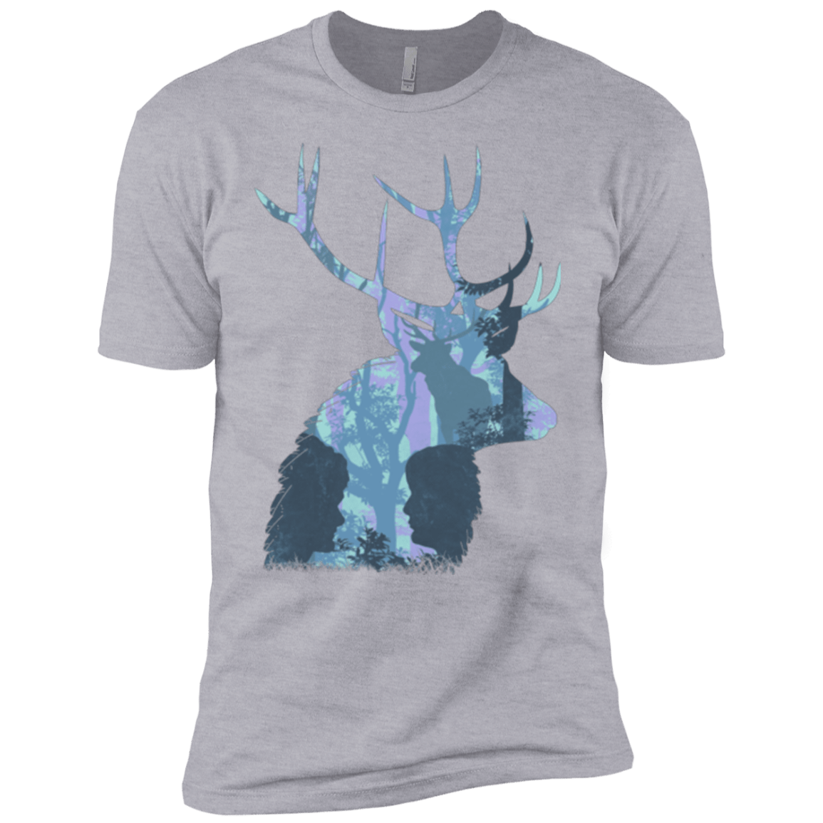 T-Shirts Heather Grey / YXS Deer Cannibal Boys Premium T-Shirt