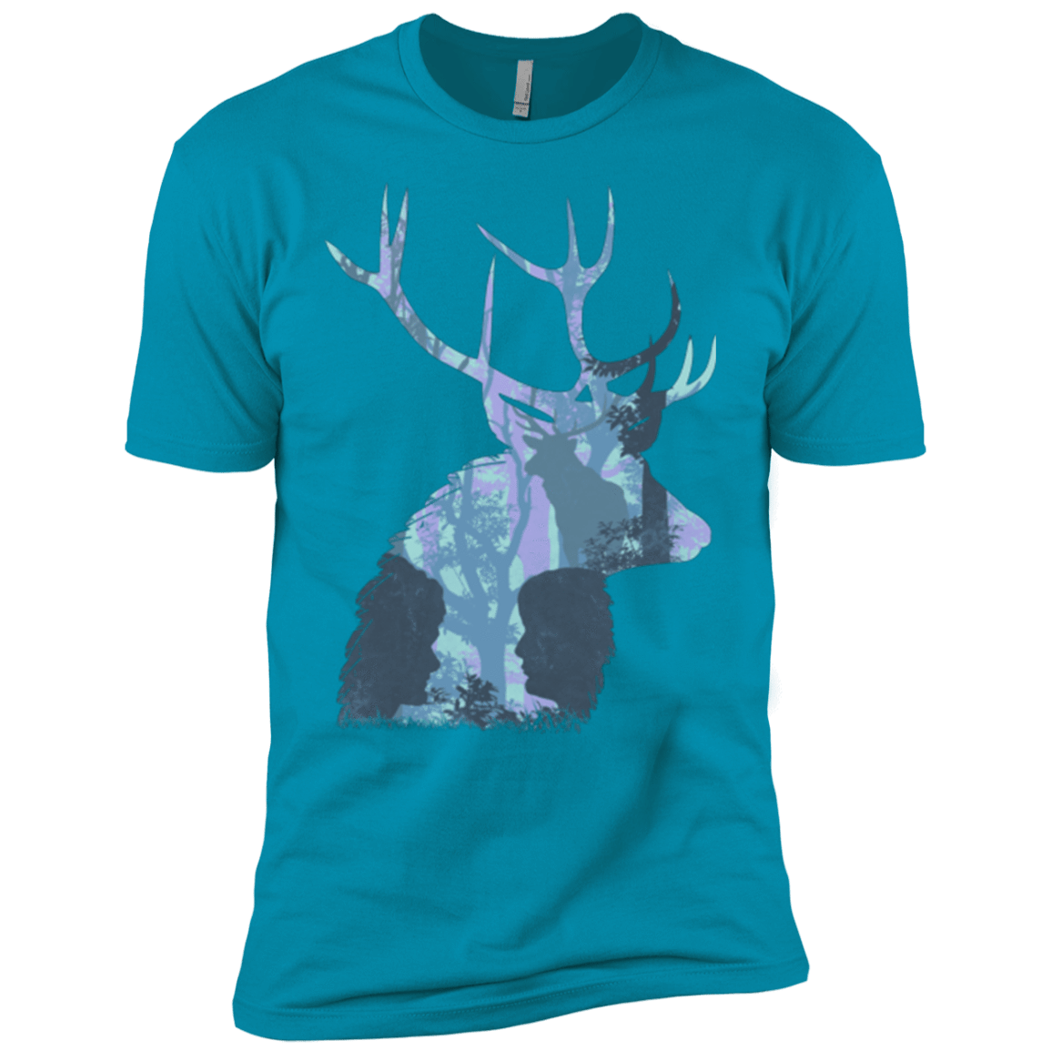 T-Shirts Turquoise / YXS Deer Cannibal Boys Premium T-Shirt