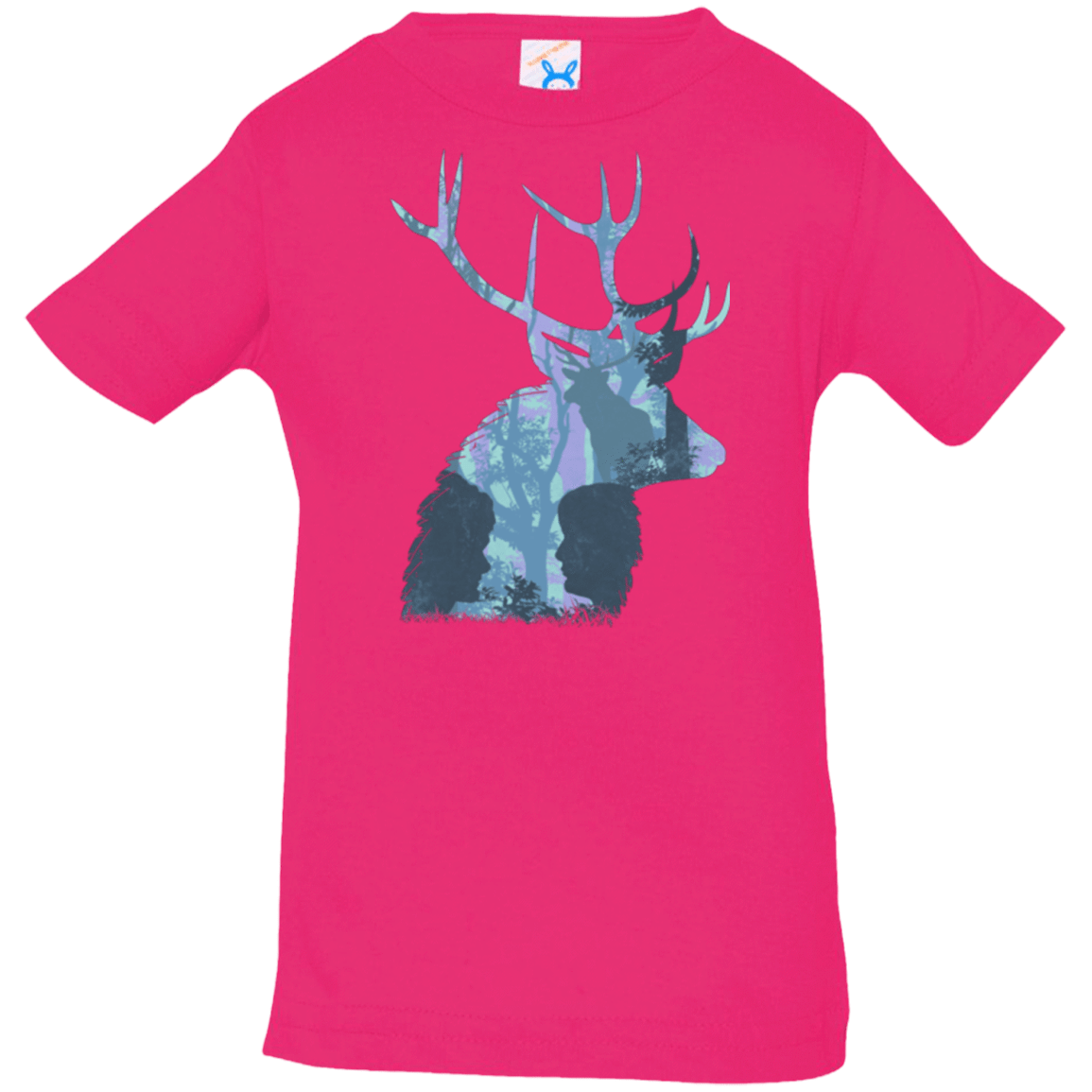 T-Shirts Hot Pink / 6 Months Deer Cannibal Infant Premium T-Shirt
