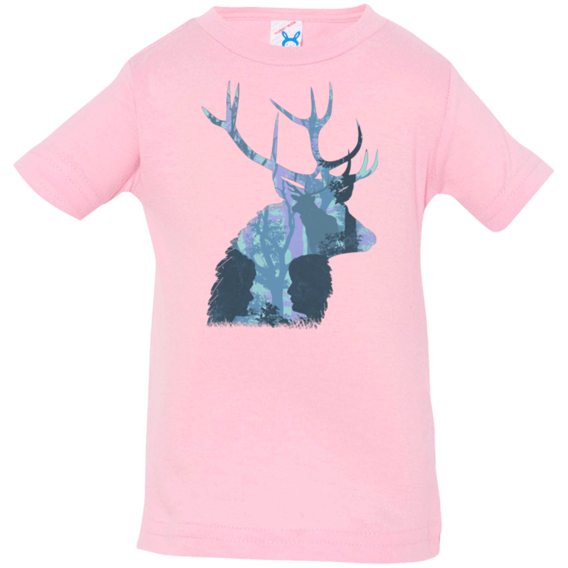 T-Shirts Pink / 6 Months Deer Cannibal Infant Premium T-Shirt