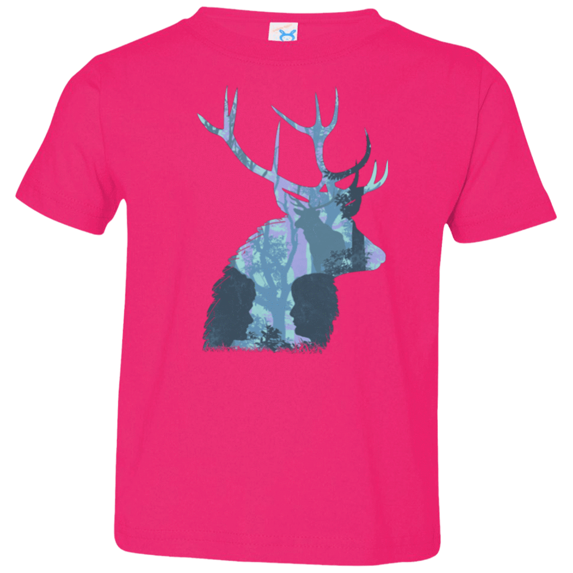 T-Shirts Hot Pink / 2T Deer Cannibal Toddler Premium T-Shirt